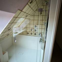 douche sécurisée Finistère 29 Saint Thurien avant 