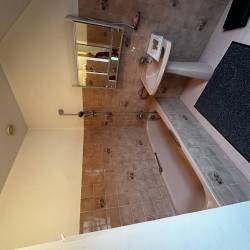 rénovation de salle de bain Finistère 29 Quimper avant 